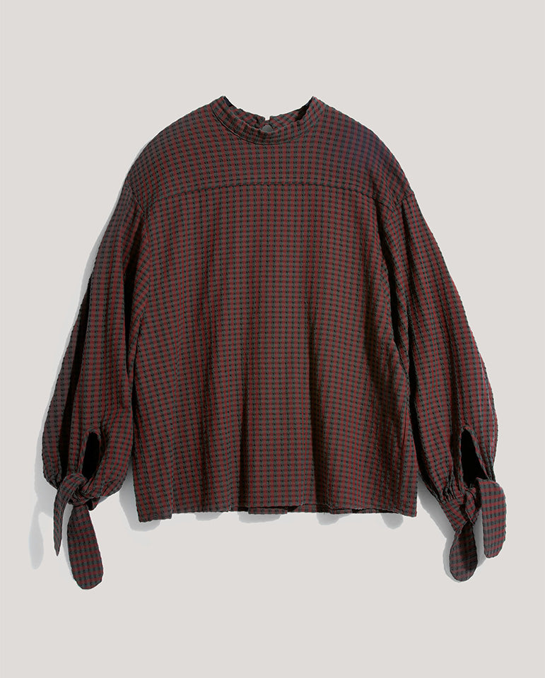 Rush top Burgundy Multi