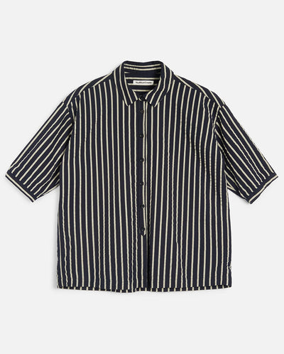 Marianne Shirt - NAVY/YELLOW