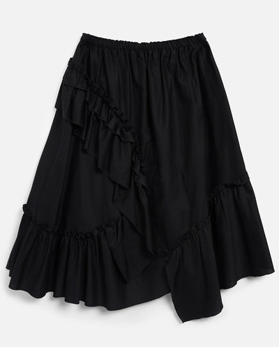 Draped Skirt Black