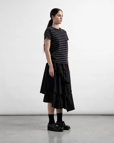 Draped Skirt Black