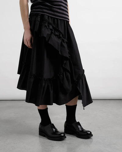 Draped Skirt Black