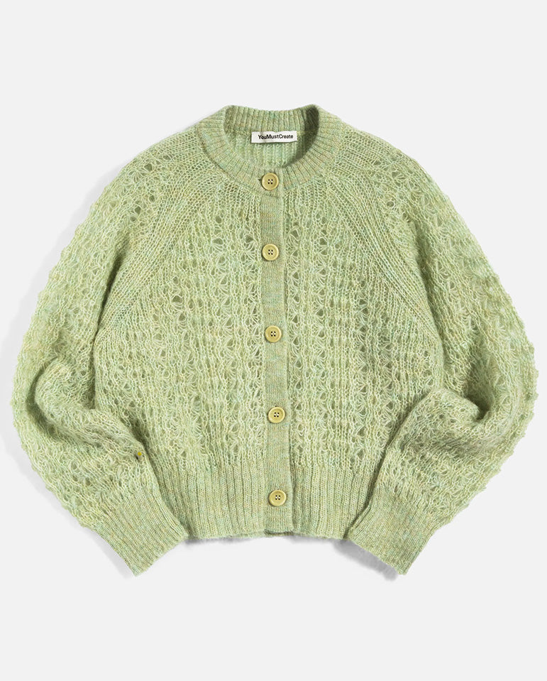 Foxtail Cardigan - Green