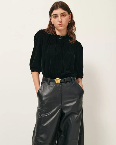 Diviluz Belt and Buckle - Croco Lichen