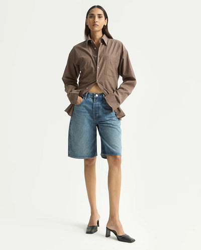 Isle Short - Smoke blue