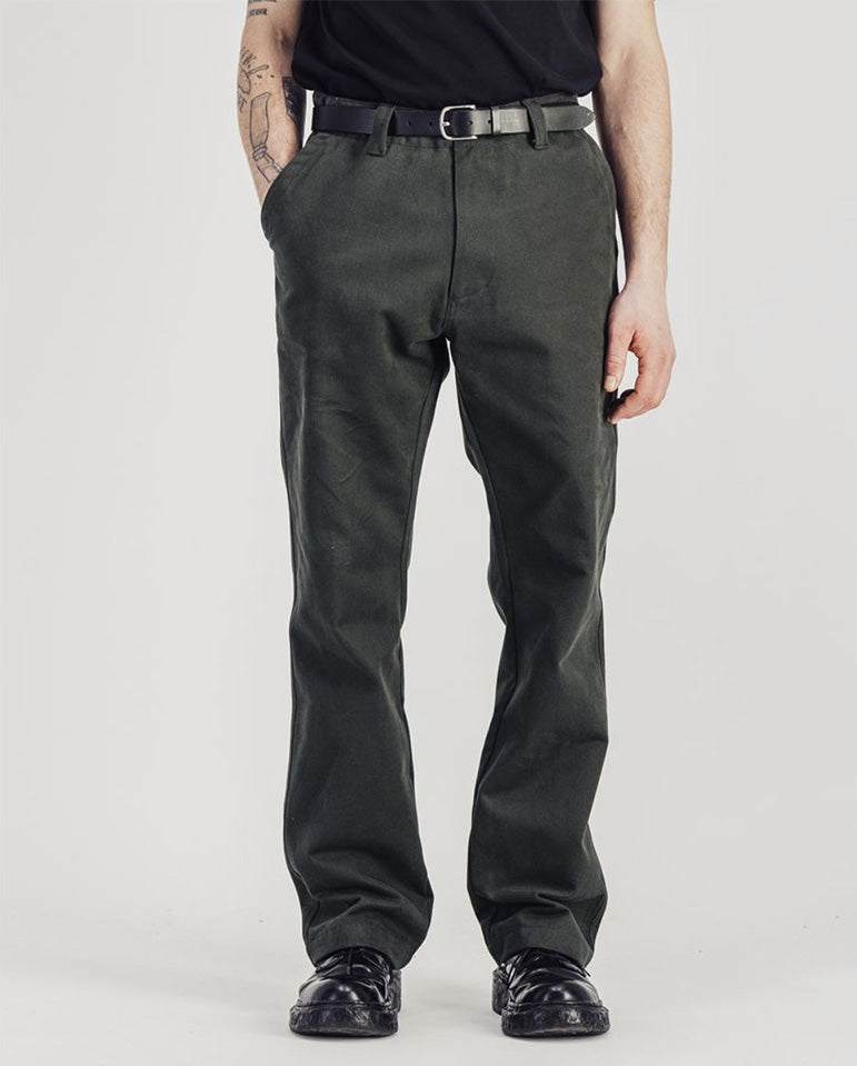 Dock Twill pants - greyish green
