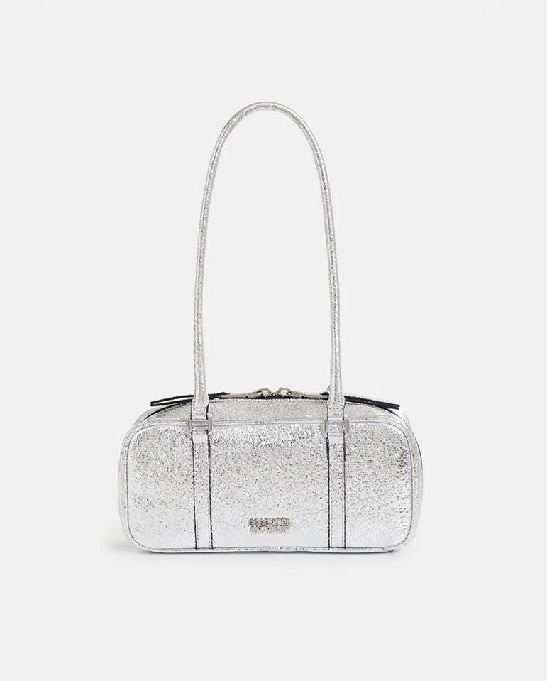 Inosa Zipped Bag - silver