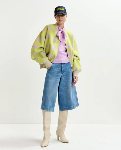 Iti Double Face Jacket - Yellow Combo