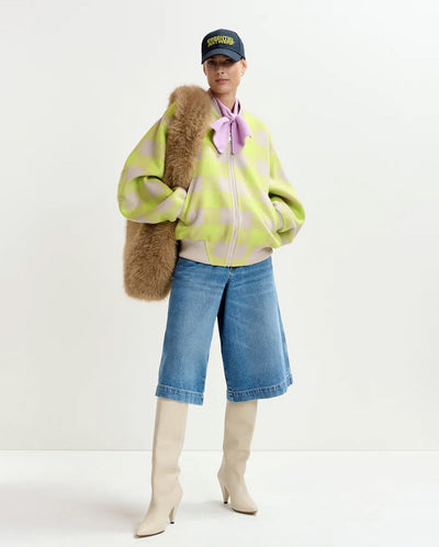 Iti Double Face Jacket - Yellow Combo