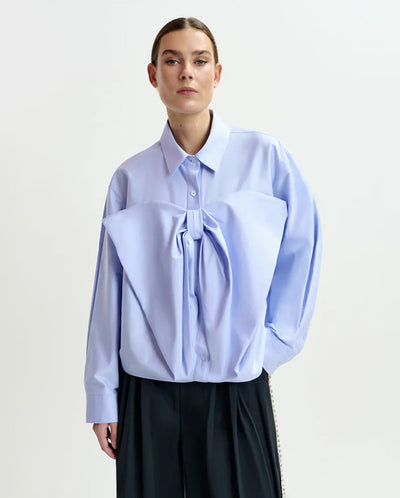 Ibow Bow Shirt - Kingsblue