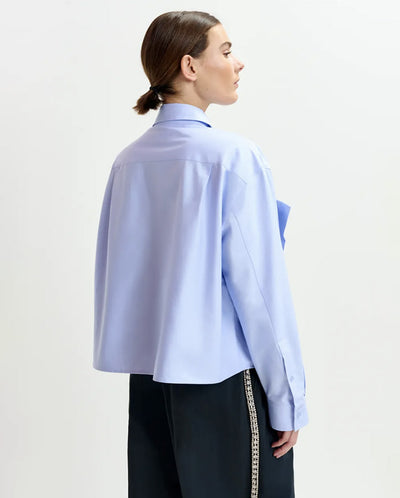 Ibow Bow Shirt - Kingsblue