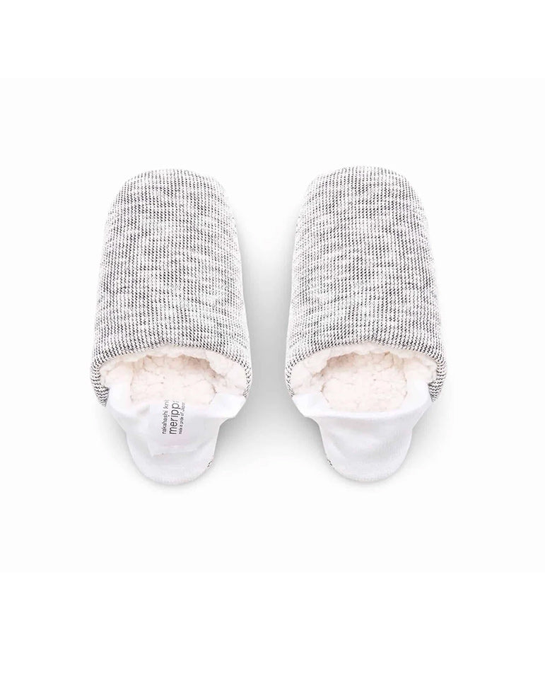 Room Slipper - Slab Tweed Slab Tweed x Sheep Boa