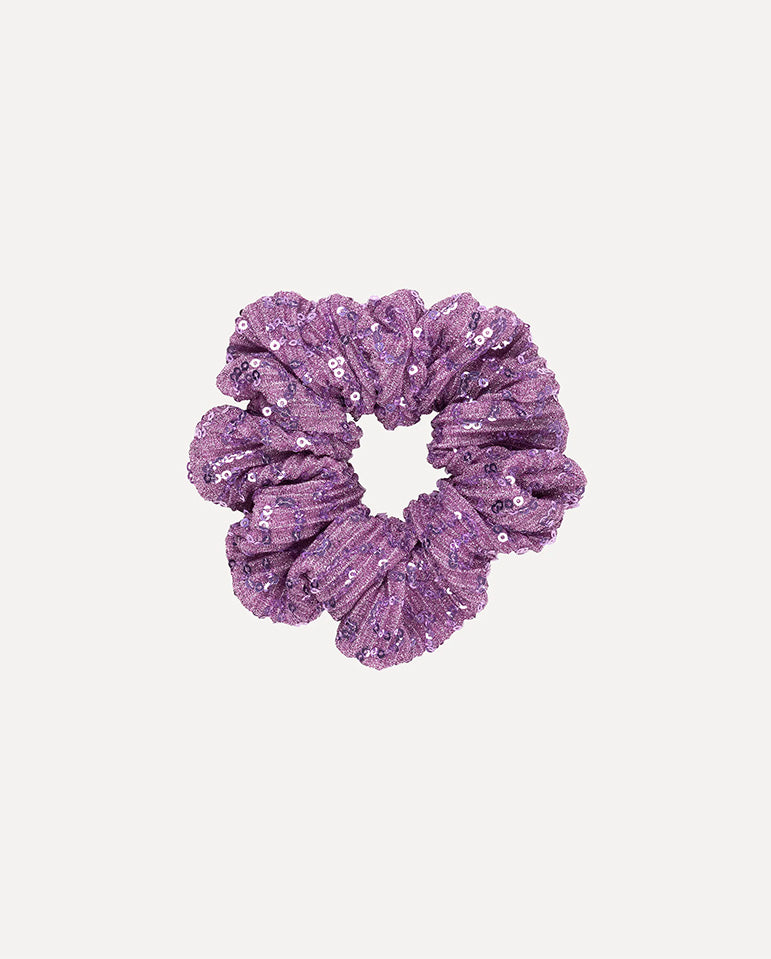Scrunchie Sequins Orchid