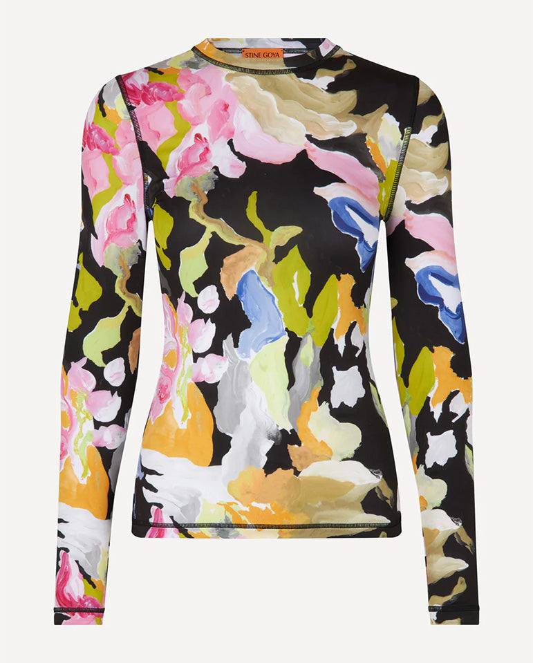 Vanessa Devore Top Artistic Floral