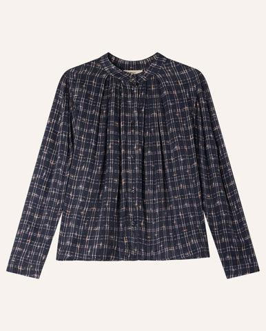 Emi Bleach Shirt - Denim