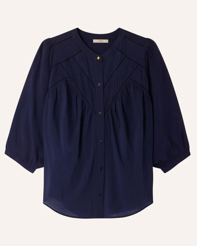 Savi Blouse - Indigo