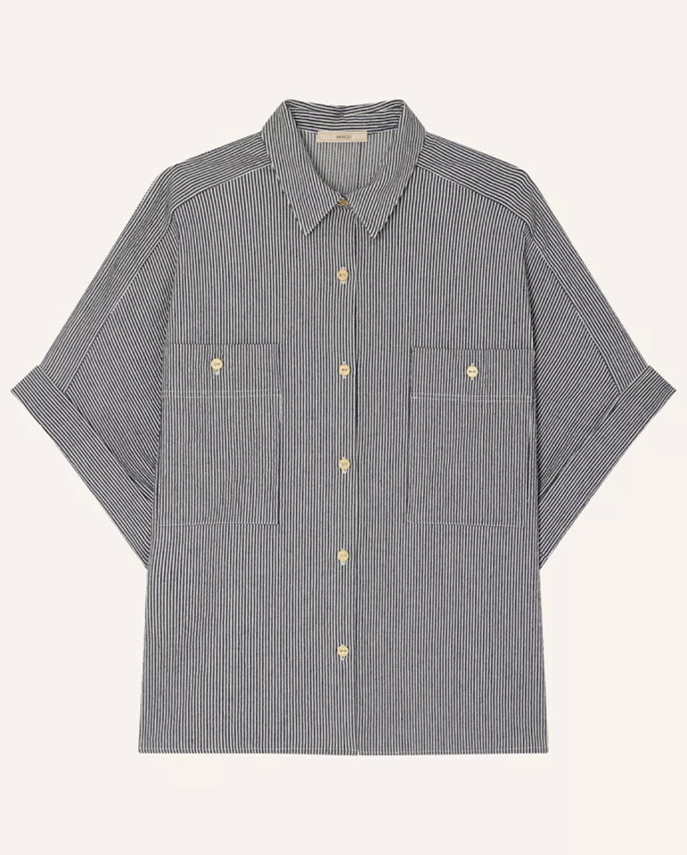 Della Shirt blue Stripe