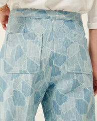 Alpatch Pattern Jean Blue patch