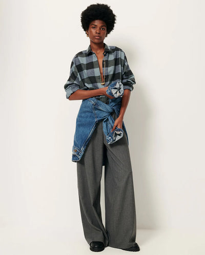 Daficino Trouser - Granite