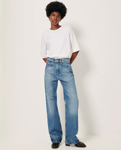 Denimi Straight Jean - Stone Blue