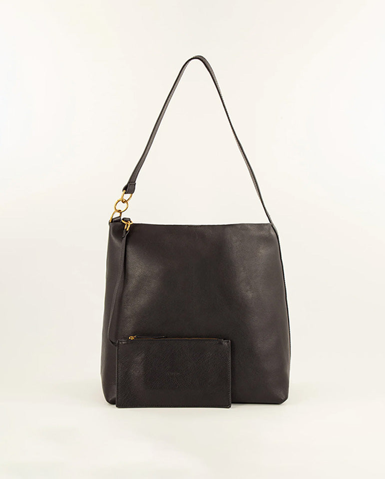 Vita Mia Leather bag - Black