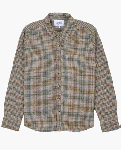 ASSEMBLY JACKET - INDIGO WAFFLE PATCHWORK