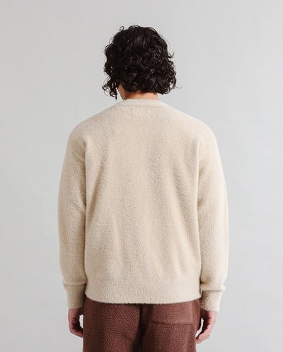 'H' Cardigan - Putty