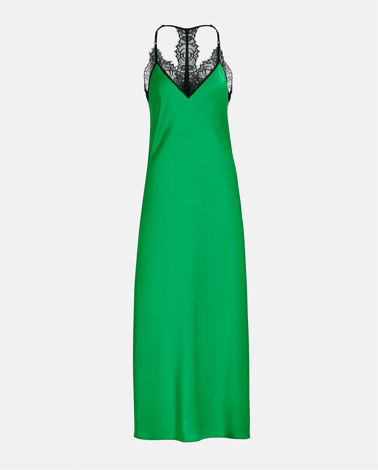 Erica Racer Back Maxi Dress GREEN