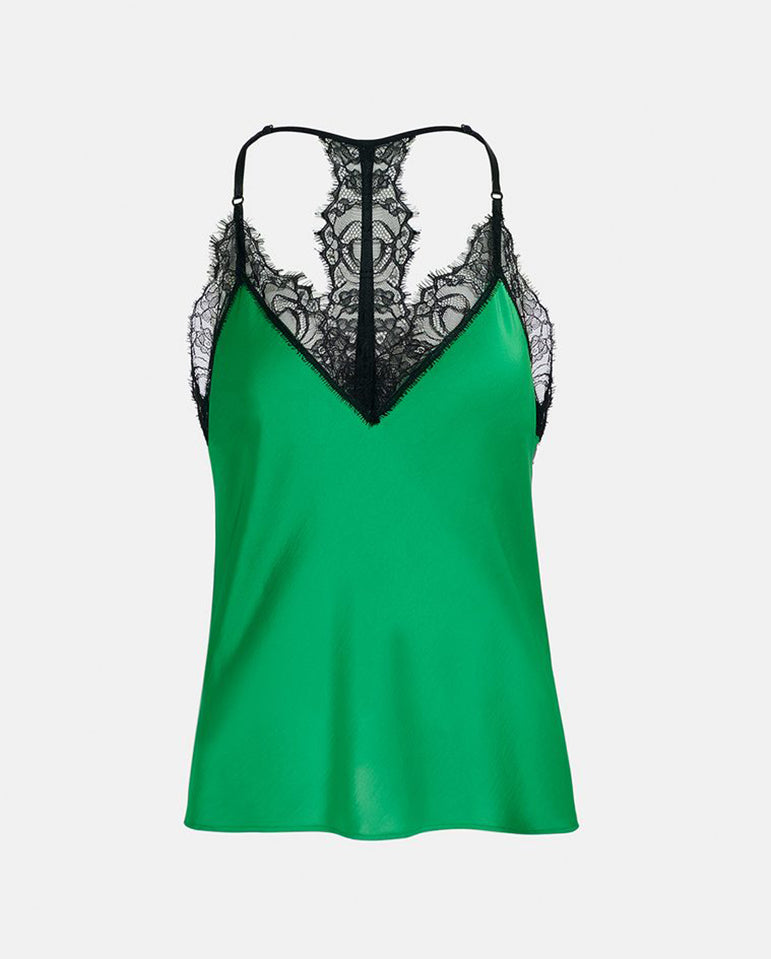 Escale Racer Back Cami GREEN