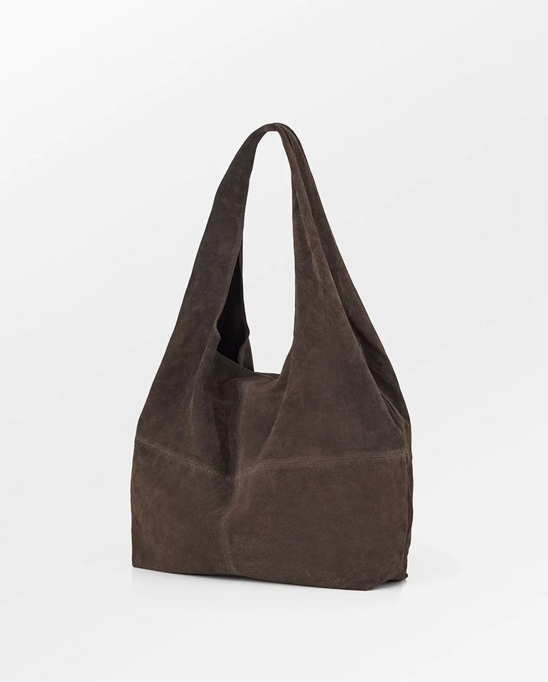 Suede Dalliea Bag Hot Fudge Brown
