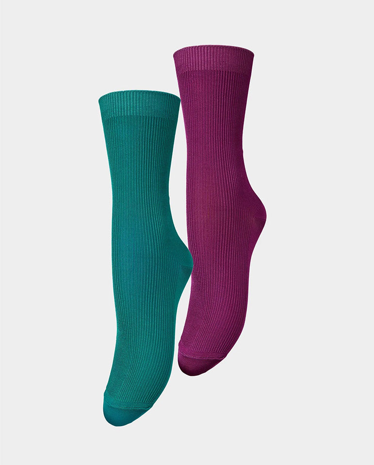 Uriah Alma Sock Wild Aster Fuschia