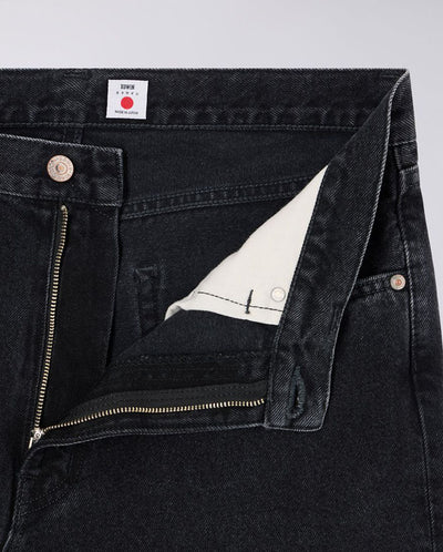 Loose Fit Right Hand Black Denim -  Black Dark Used