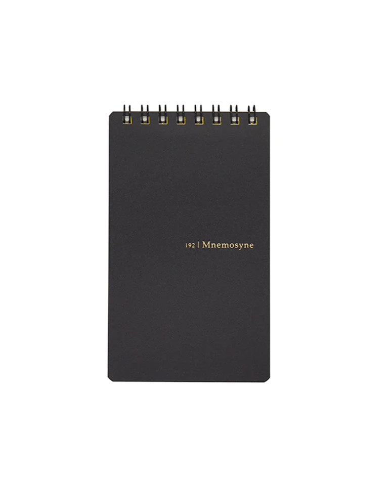 Mnemosyne Inspiration Note Pad B7 BLACK