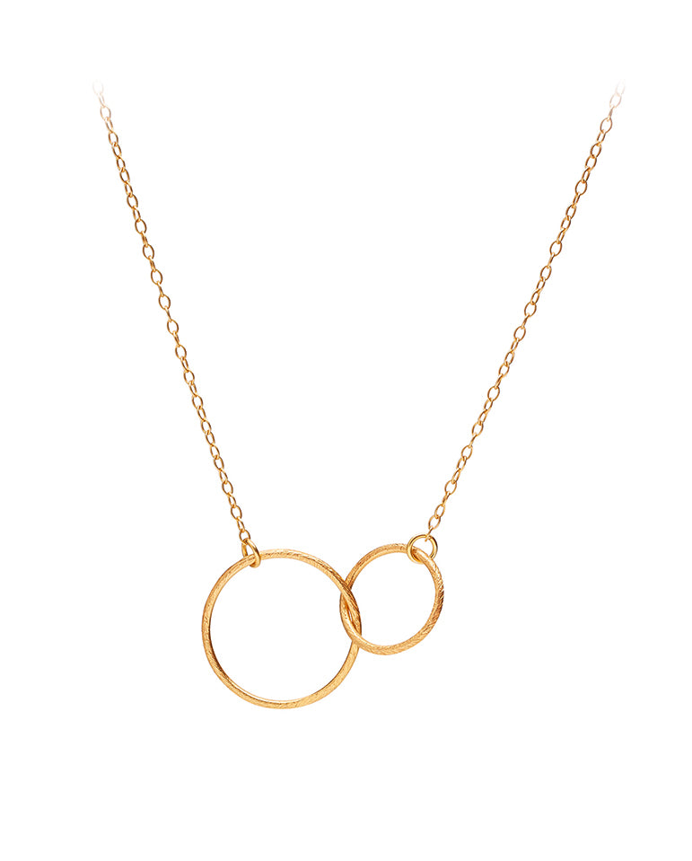 Double Plain Necklace