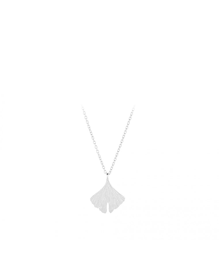 Biloba Necklace SILVER