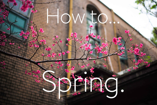 How to dress for spring in the rain