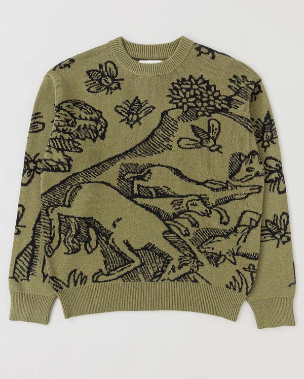 PLAGUE KNIT - GREEN