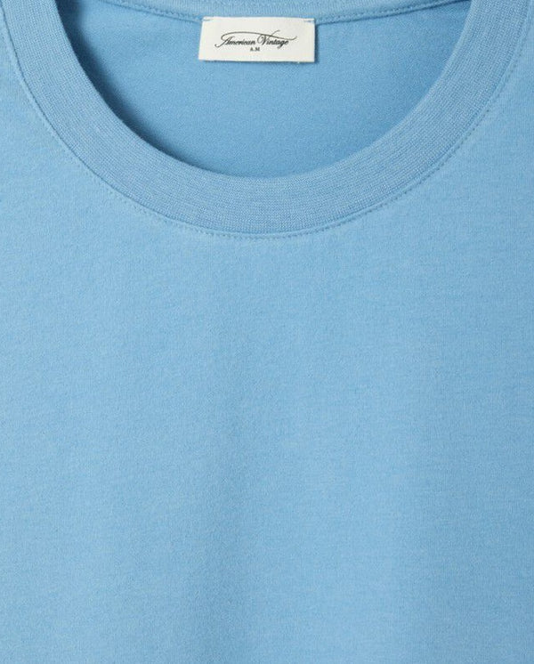 Ypawood Tee - Blue Melange