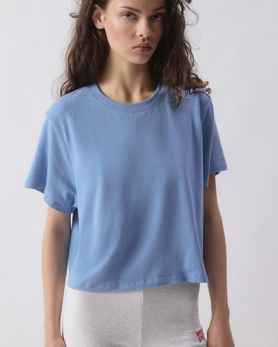 Ypawood Tee - Blue Melange