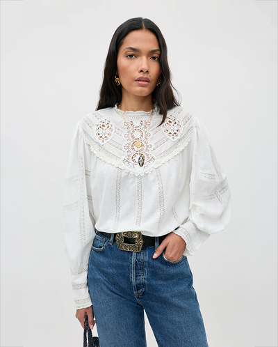 Tamzin Top - Cream