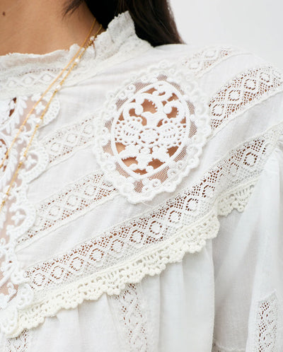 Tamzin Top - Cream