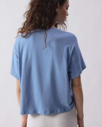 Ypawood Tee - Blue Melange