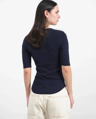 Charlotte Top - Navy