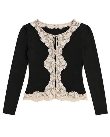 Alayah Lace Embroidery Dress - Cream