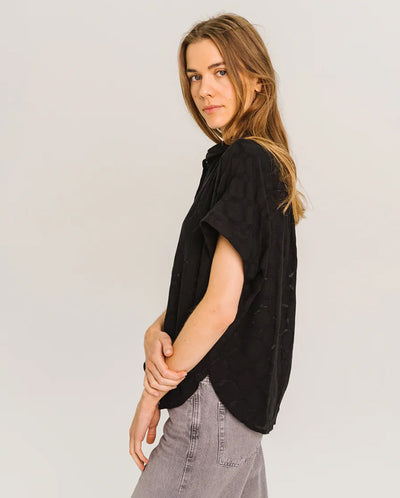 Louisa Carta Blouse - Black