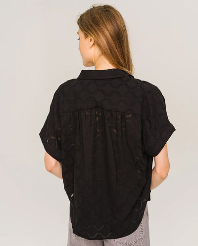 Louisa Carta Blouse - Black