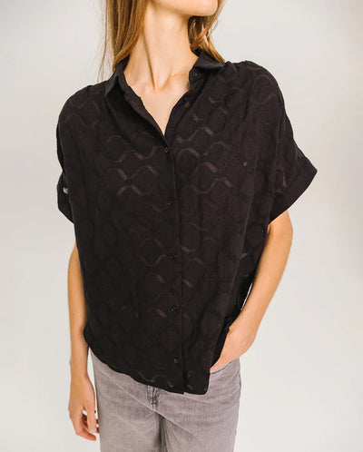 Louisa Carta Blouse - Black