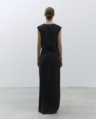 Peachy Touch Maxi Dress BLACK