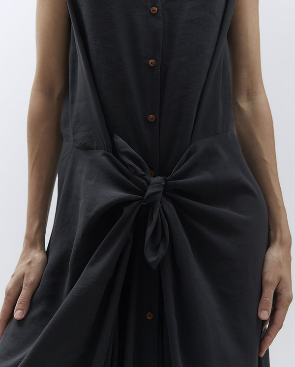 Peachy Touch Maxi Dress BLACK