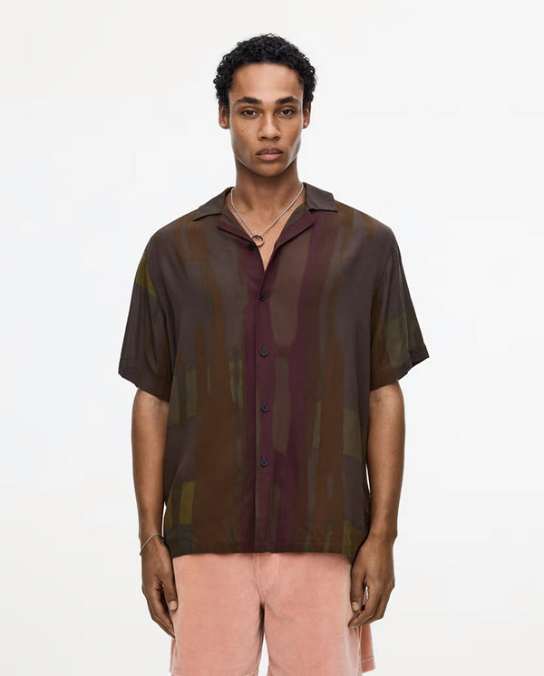 Dusky Meld Viscose Shirt -  Multi