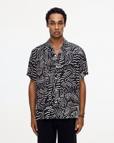Tar Lorenzo Shirt - Black/White